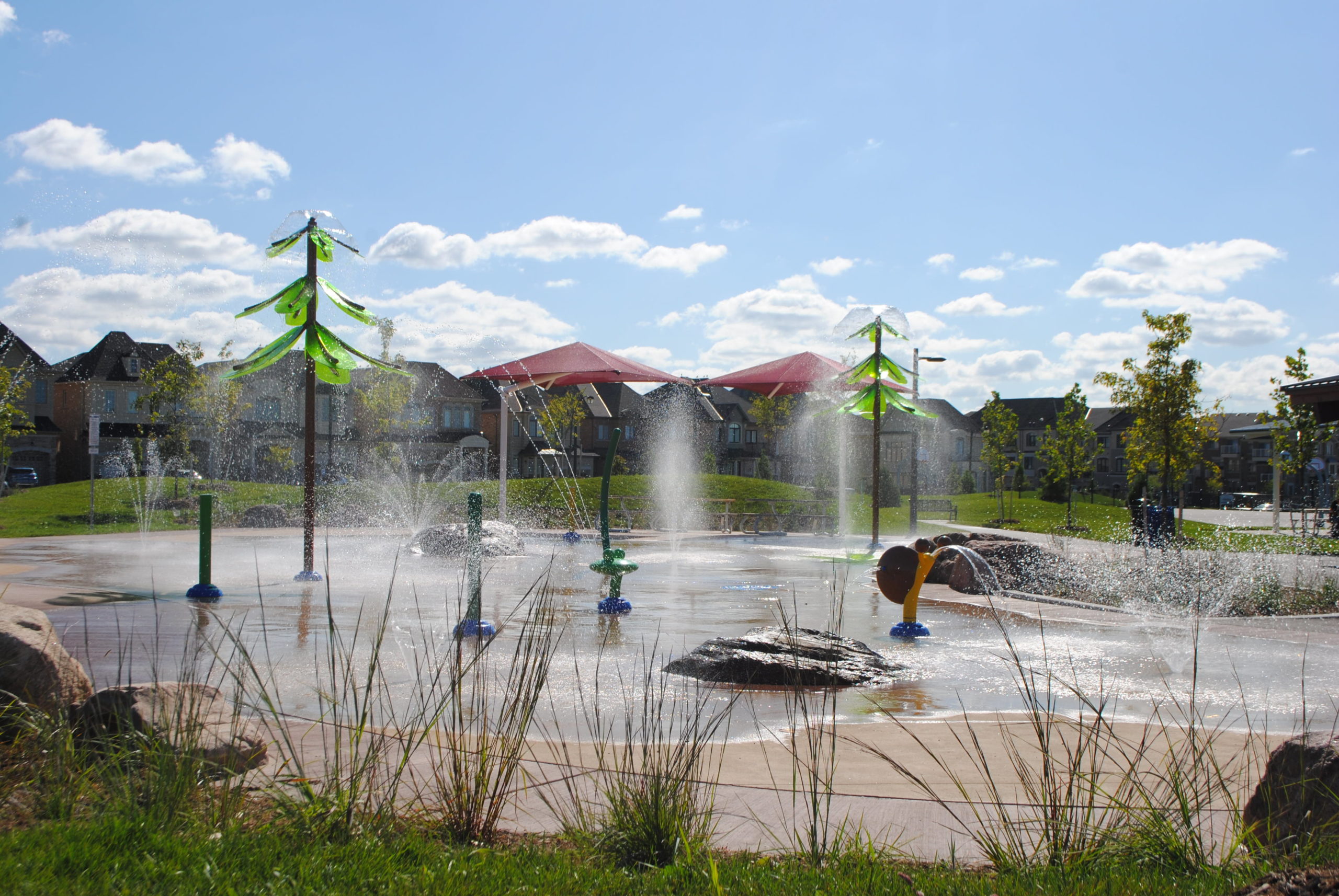 Children's water park.