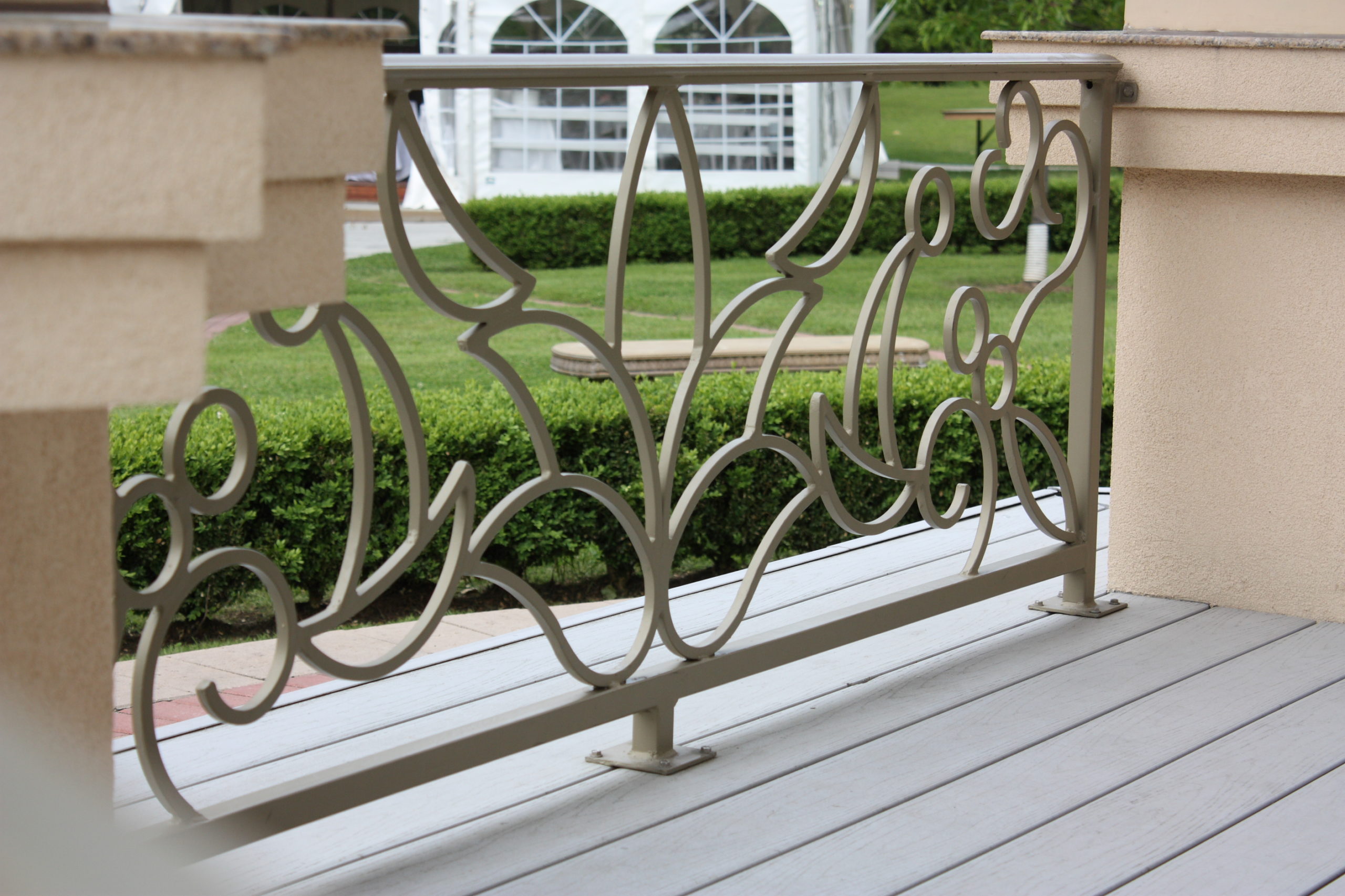 Iron railing