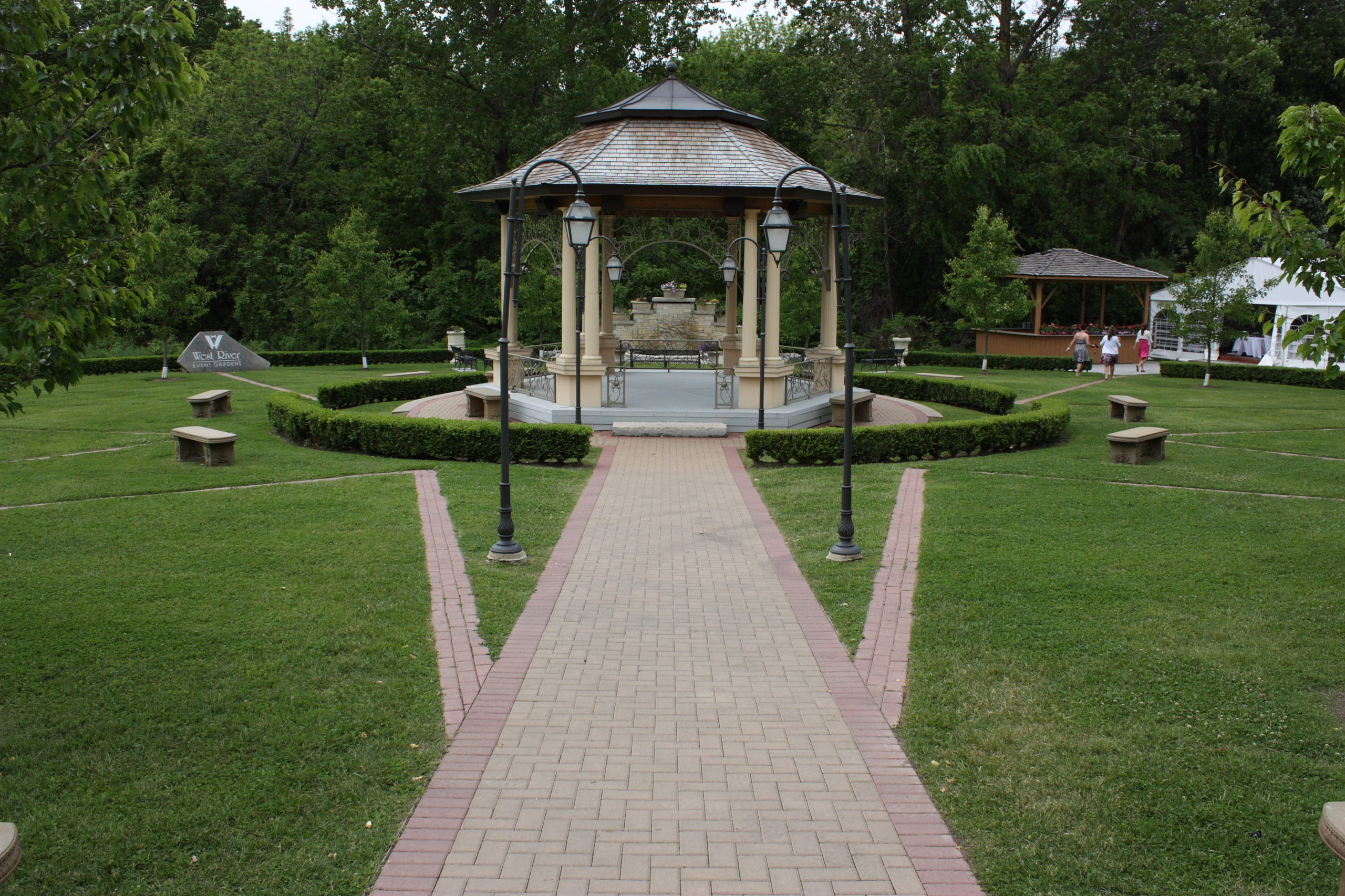 Pathway to gazebo